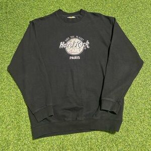 Vintage Hard Rock Cafe Paris Crewneck Sweatshirt